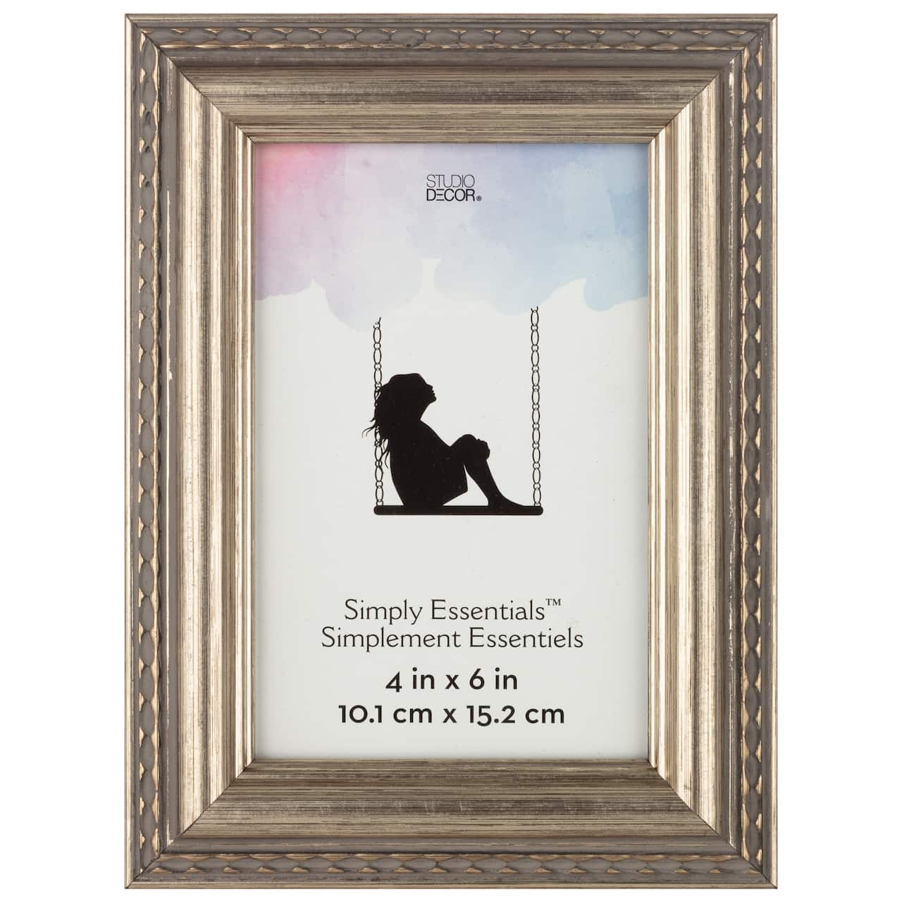 12 Pack: Silver Scallop Edge 4" x 6" Frame, Simply Essentials™ by Studio Décor®